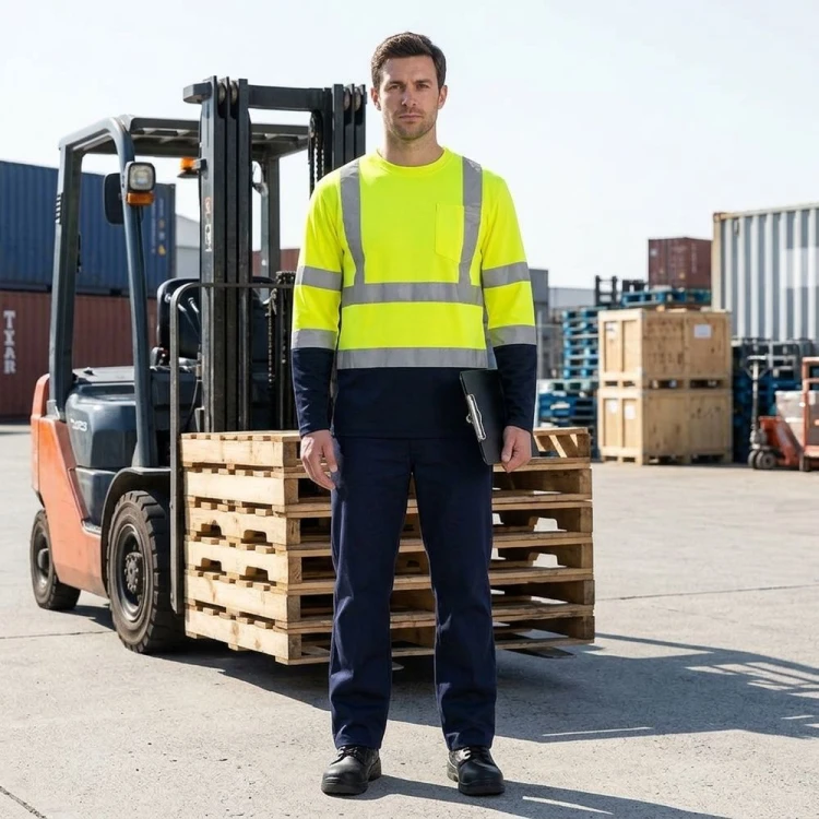 Koszulka ostrzegawcza Portwest S280 w logistyce