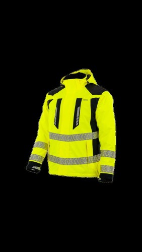 Kurtka DROGOWIEC COMFORT WINTER żółto-czarna – przód