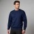 Bluza JHK JT SWEATSHIRT CR granatowa – na modelu