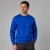 Bluza JHK JT SWEATSHIRT CR niebieska – na modelu