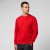 Bluza JHK JT SWEATSHIRT CR czerwona – na modelu