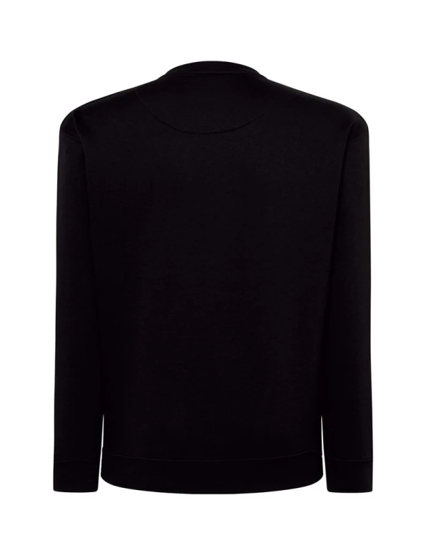 Bluza JHK JT SWEATSHIRT CR czarna – tył