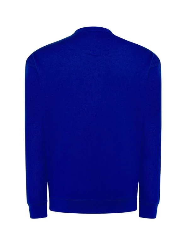 Bluza JHK JT SWEATSHIRT CR niebieska – tył