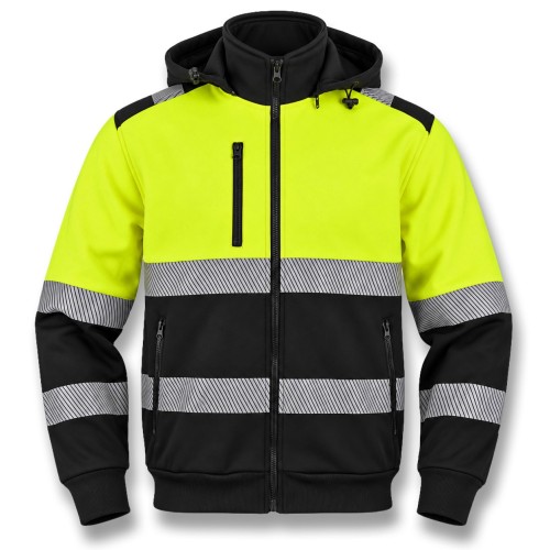 Bluza JHK HV SIGNAL żółto-czarna – przód