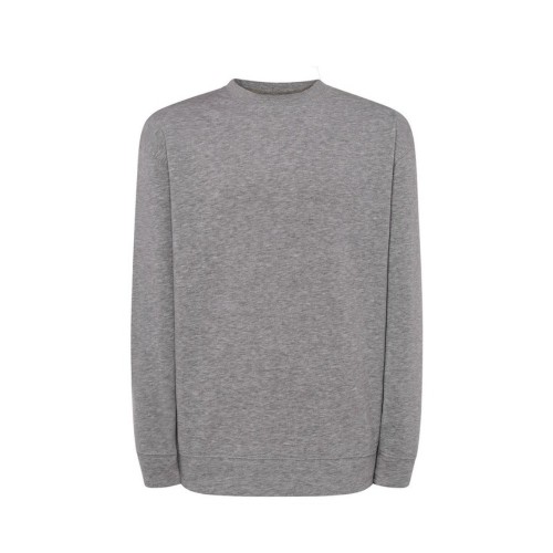 Bluza JHK JT SWEATSHIRT CR szary melanż – przód