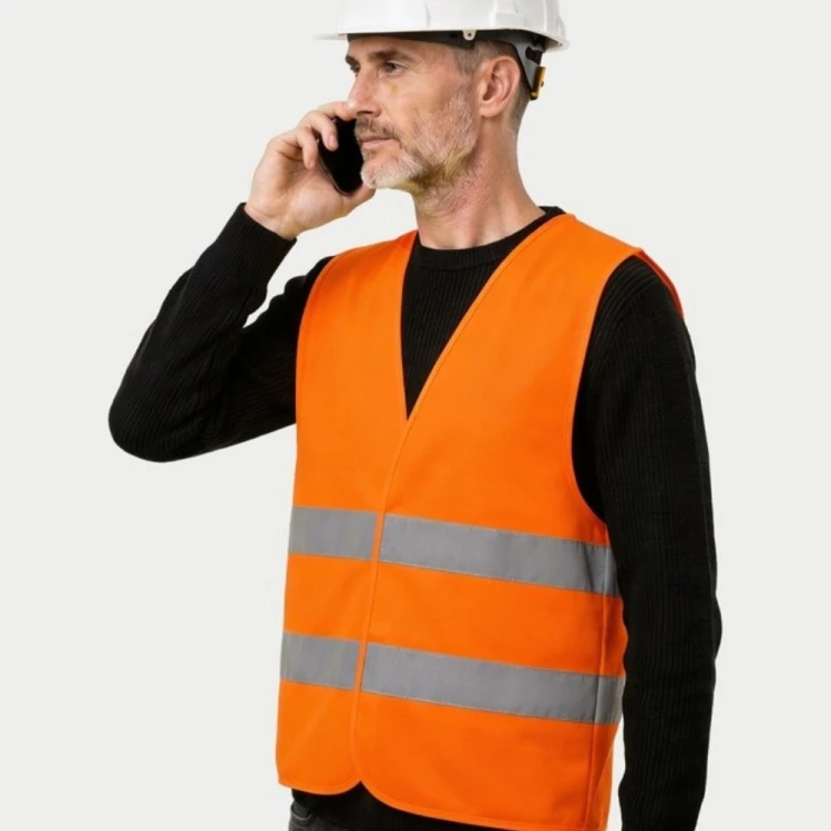 JHK NEOPLUS HV JSV2501 kamizelka ostrzegawcza pomarańczowa