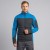 Bluza hybrydowa robocza COMFORT PLUS szaro-niebieska na modelu