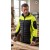 Bluza hybrydowa COMFORT PLUS czarno-seledynowa w pracy