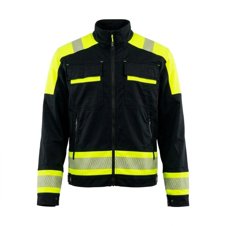 Bluza ACTIFLEX NEO czarno-żółta – przód