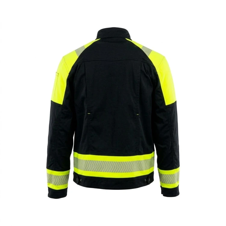 Bluza ACTIFLEX NEO czarno-żółta – tył