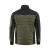 Bluza hybrydowa COMFORT PLUS oliwkowo-czarna – tył
