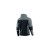 Bluza dresowa COMFORT PLUS czarno-szara – zdjęcie producenta, tył