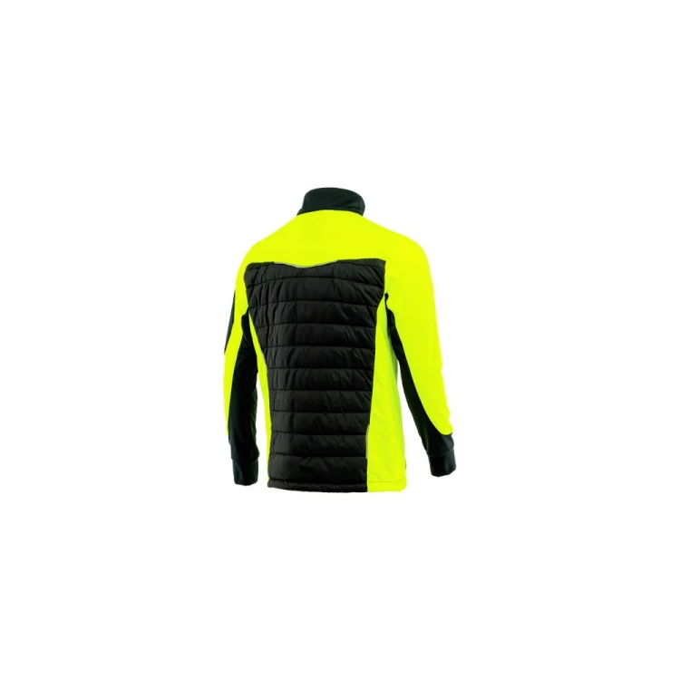 Bluza hybrydowa COMFORT PLUS czarno-seledynowa – zdjęcie producenta, tył