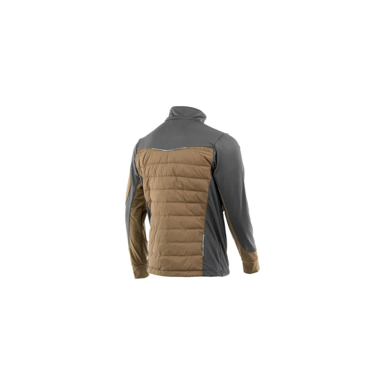 Bluza hybrydowa COMFORT PLUS brązowo-szara – zdjęcie producenta, tył
