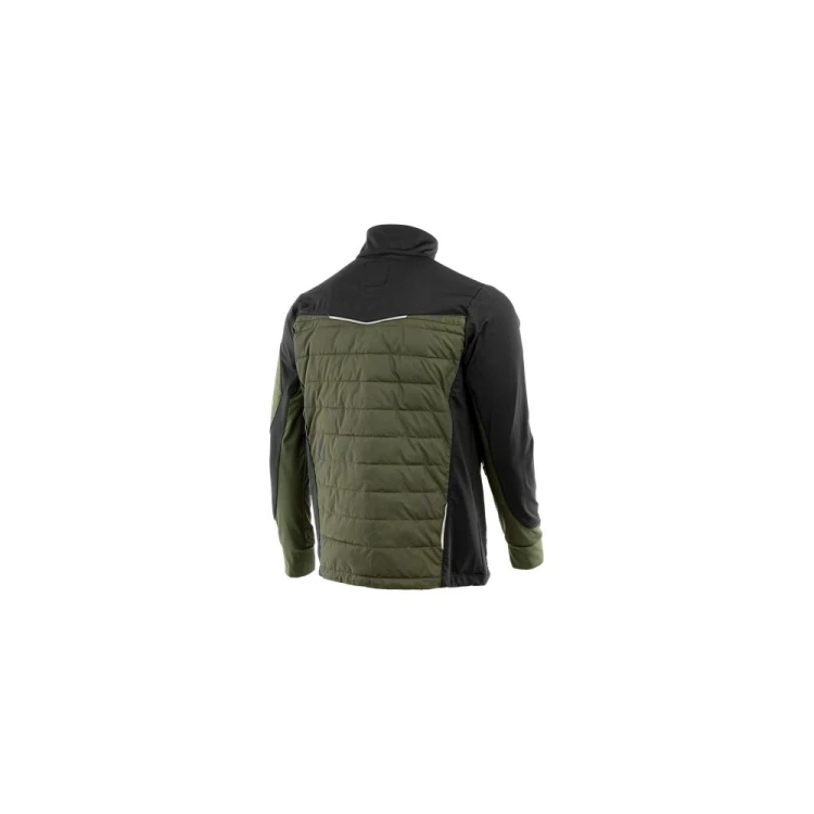Bluza hybrydowa COMFORT PLUS oliwkowo-czarna – zdjęcie producenta, tył
