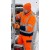 Polar DROGOWIEC WINTER pomarańczowo-granatowy w pracy – ujęcie 2