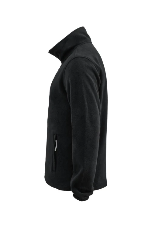 Bluza polarowa ZEN czarna – zdjęcie producenta, profil lewy