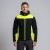 Softshell roboczy COMFORT PLUS czarno-seledynowy na modelu