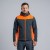 Softshell roboczy COMFORT PLUS grafitowo-pomarańczowy na modelu