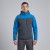 Softshell roboczy COMFORT PLUS szaro-niebieski na modelu