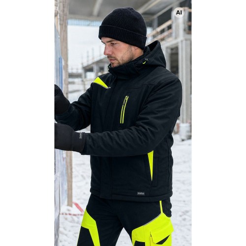 Kurtka zimowa COMFORT WINTER czarna w pracy