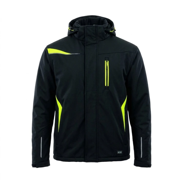Kurtka zimowa COMFORT WINTER czarna – przód
