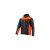 Softshell COMFORT PLUS grafitowo-pomarańczowy – zdjęcie producenta, widok z przodu