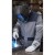 Bluza spawalnicza SPAWACZ LIGHT szaro-granatowa w pracy